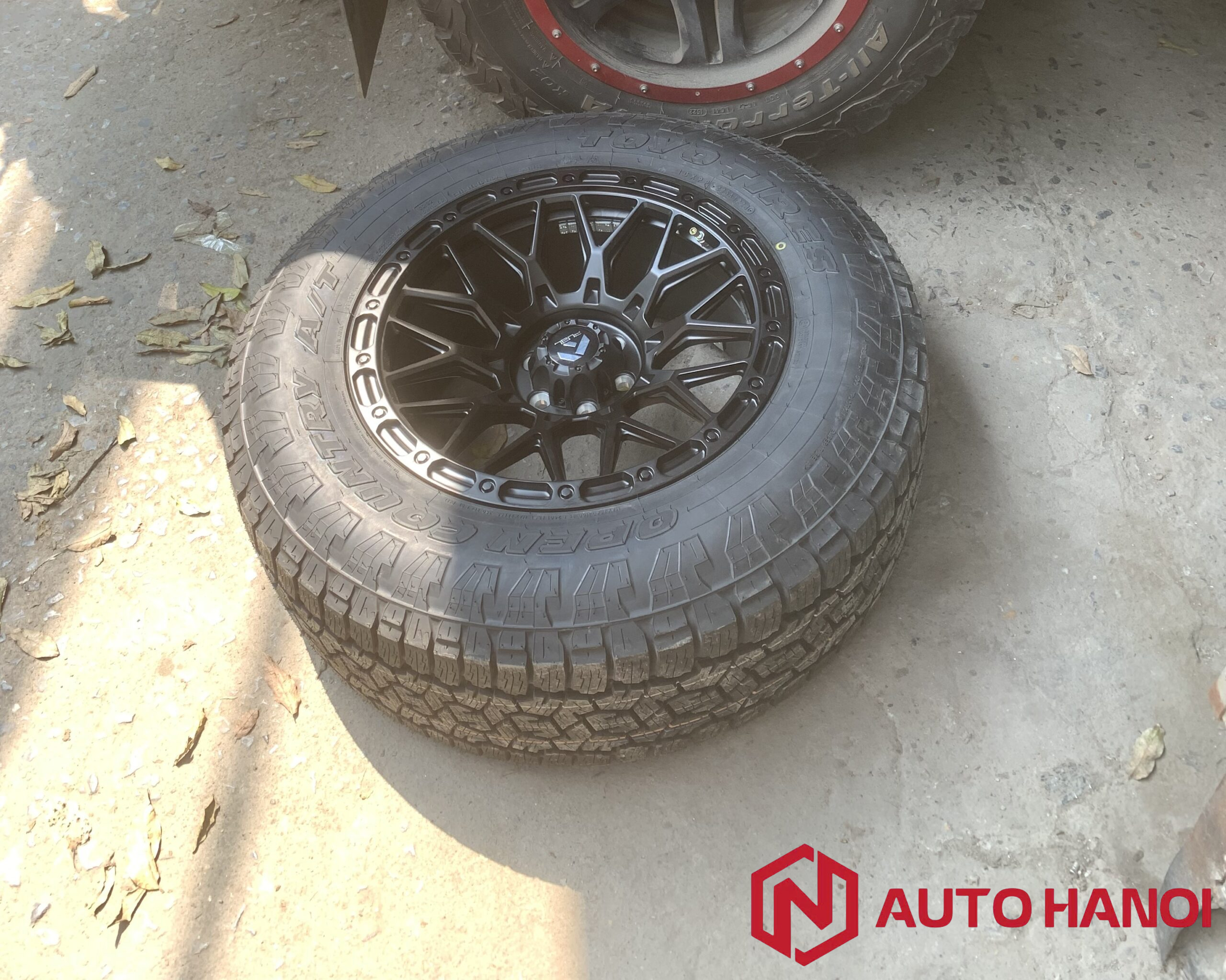 Mâm lốp Nissan Navara mẫu larang Fuel chuẩn 6x114,3 - Ảnh 5