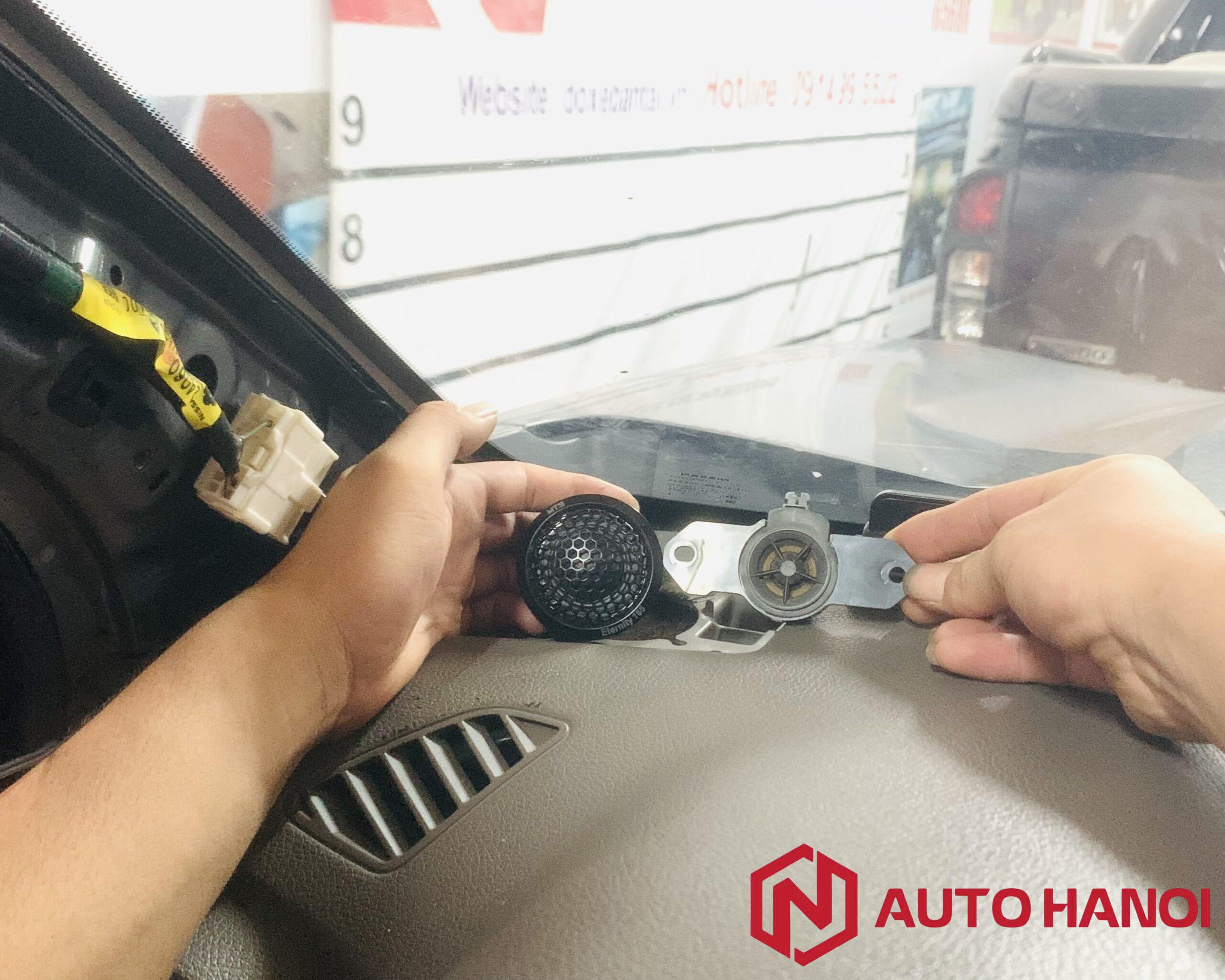 Loa xe Nissan Navara tần số cao tweeter hãng MTS Ytalia - Ảnh 4