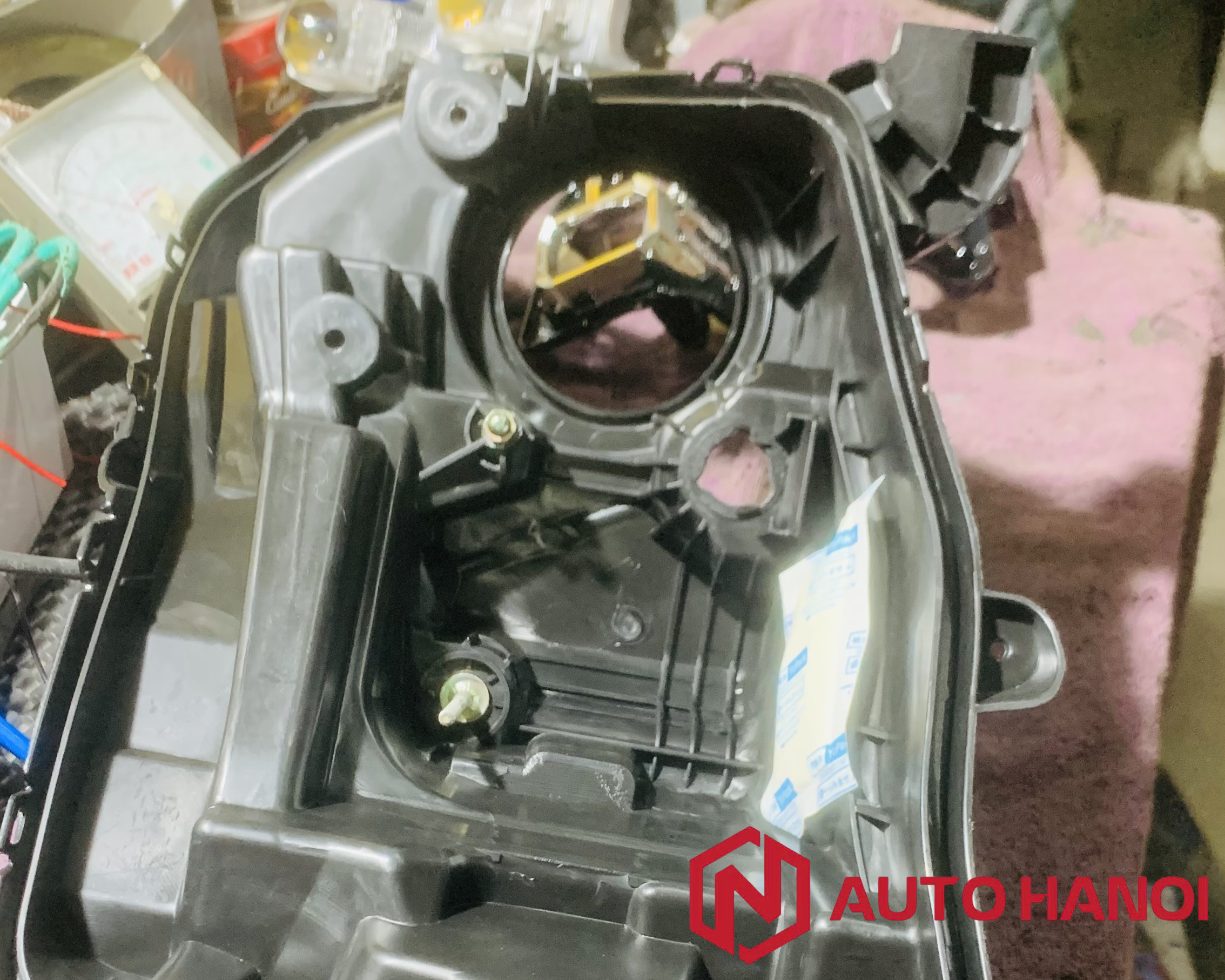 Đèn pha Nissan Navara độ 4 bi Aozoom Thor 1.8 inch - Ảnh 5