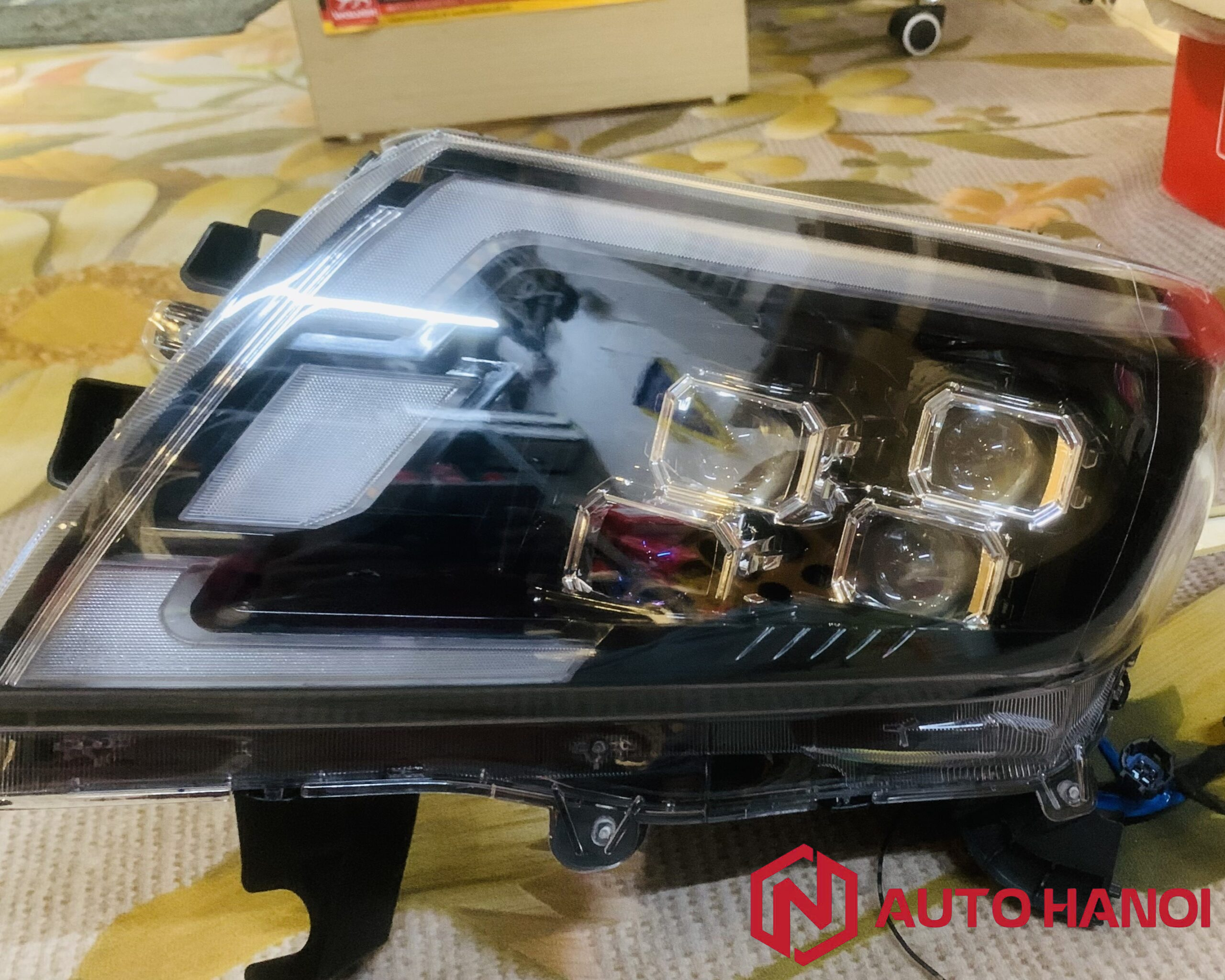 Đèn pha Nissan Navara độ 4 bi Aozoom Thor 1.8 inch - Ảnh 7