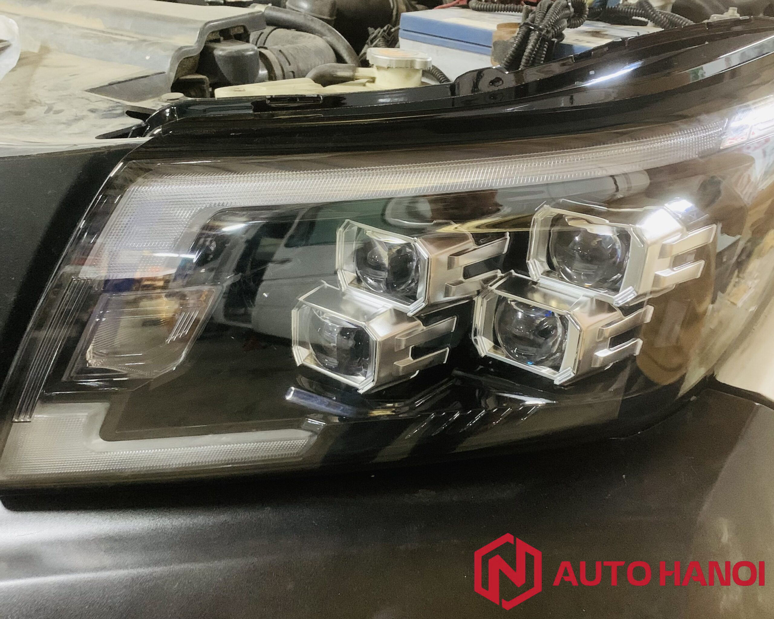 Thuê đèn pha xe Nissan Navara đăng kiểm - Ảnh 9