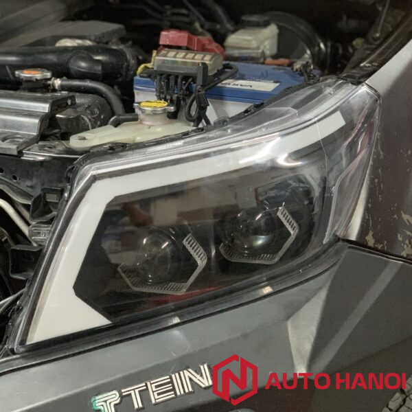 Độ đèn pha xe Nissan Navara VL 2015 - 2021 đẹp - sáng - chất