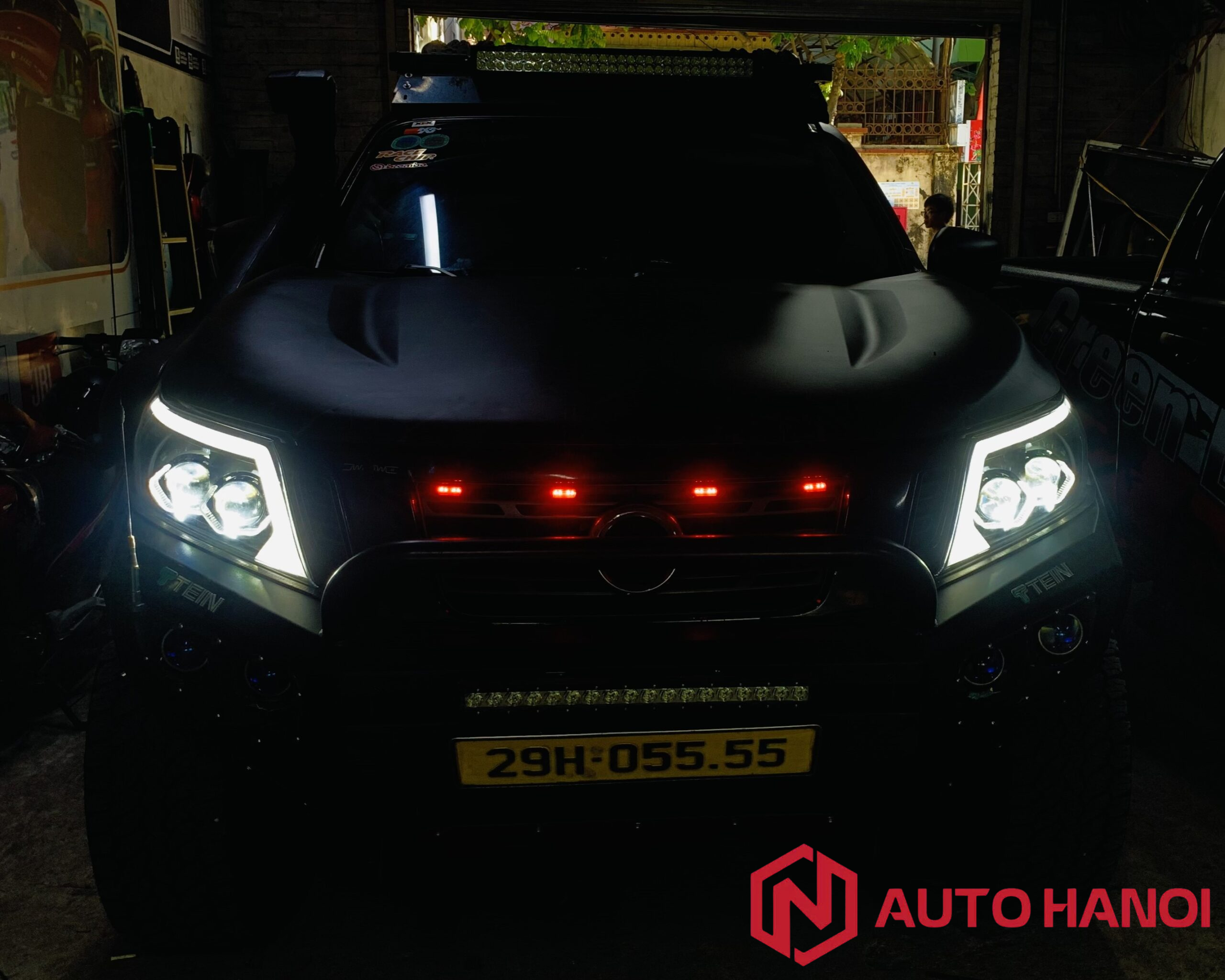 Độ đèn pha xe Nissan Navara VL 2015 - 2021 đẹp - sáng - chất - Ảnh 5