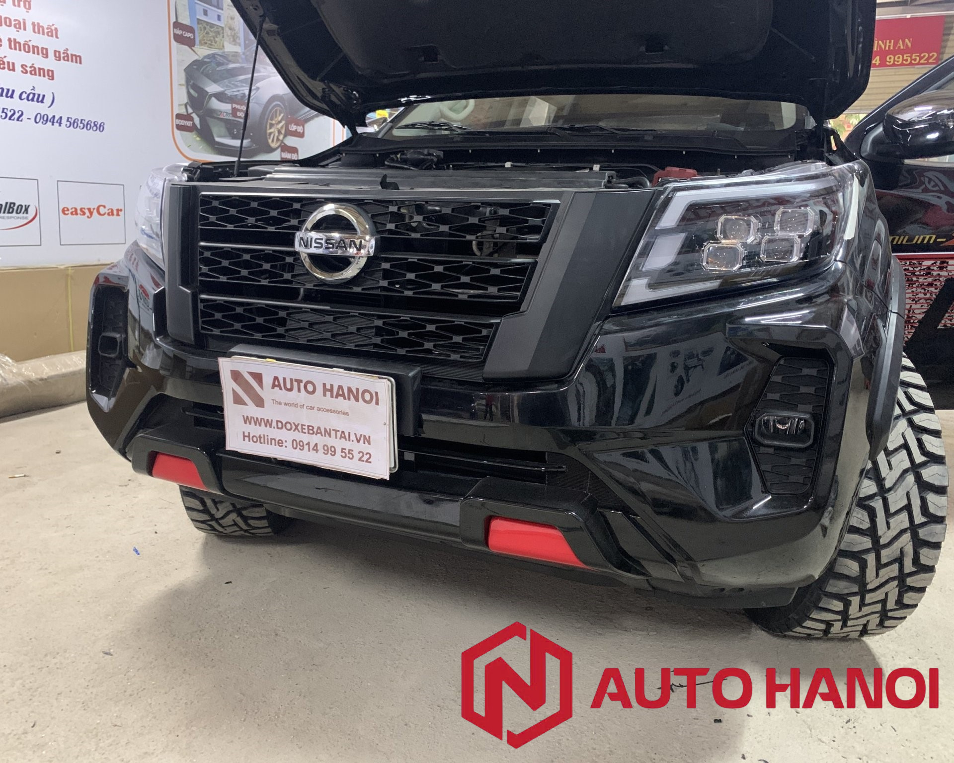 Nâng đời Nissan Navara 2015-2021 up 2023 mẫu full đèn pha hậu - Ảnh 2