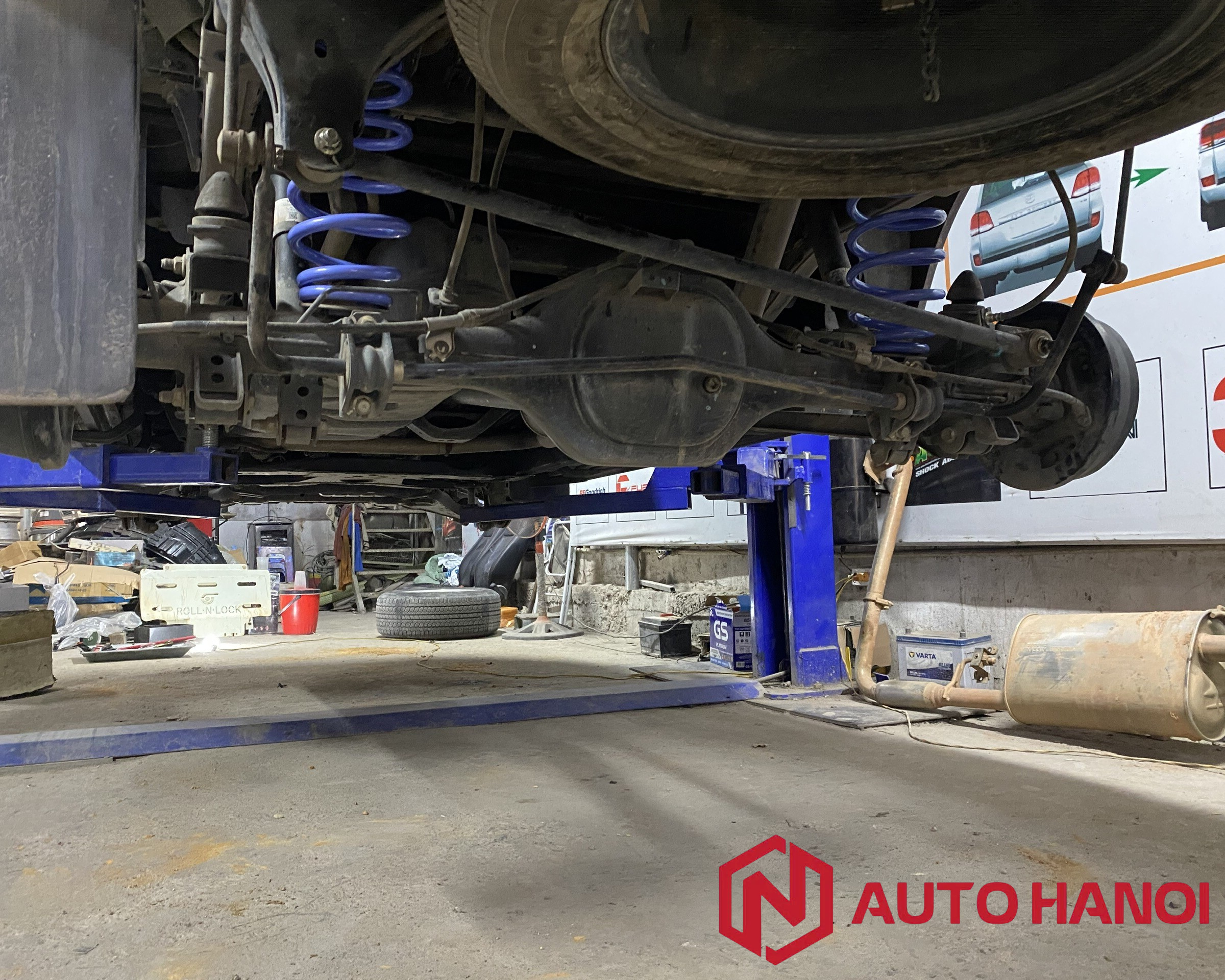 Nâng gầm tăng tải xe Nissan Navara với lò xo Triple S - Ảnh 6