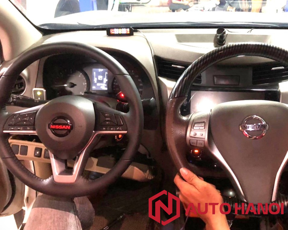 Thay đổi vô lăng Nissan Navara đời thấp 2016 lên đời cao 2024