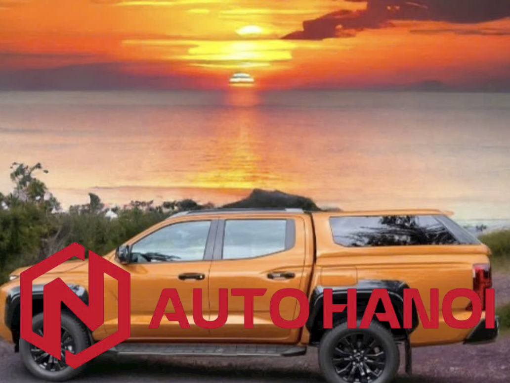 Nắp thùng cao xe Mishubishi Triton 2024 loại không đèn