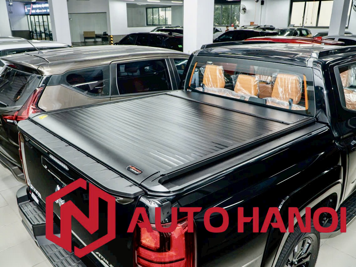 Nắp thùng cuộn xe Mitshubishi Triton 2024 loại kéo tay