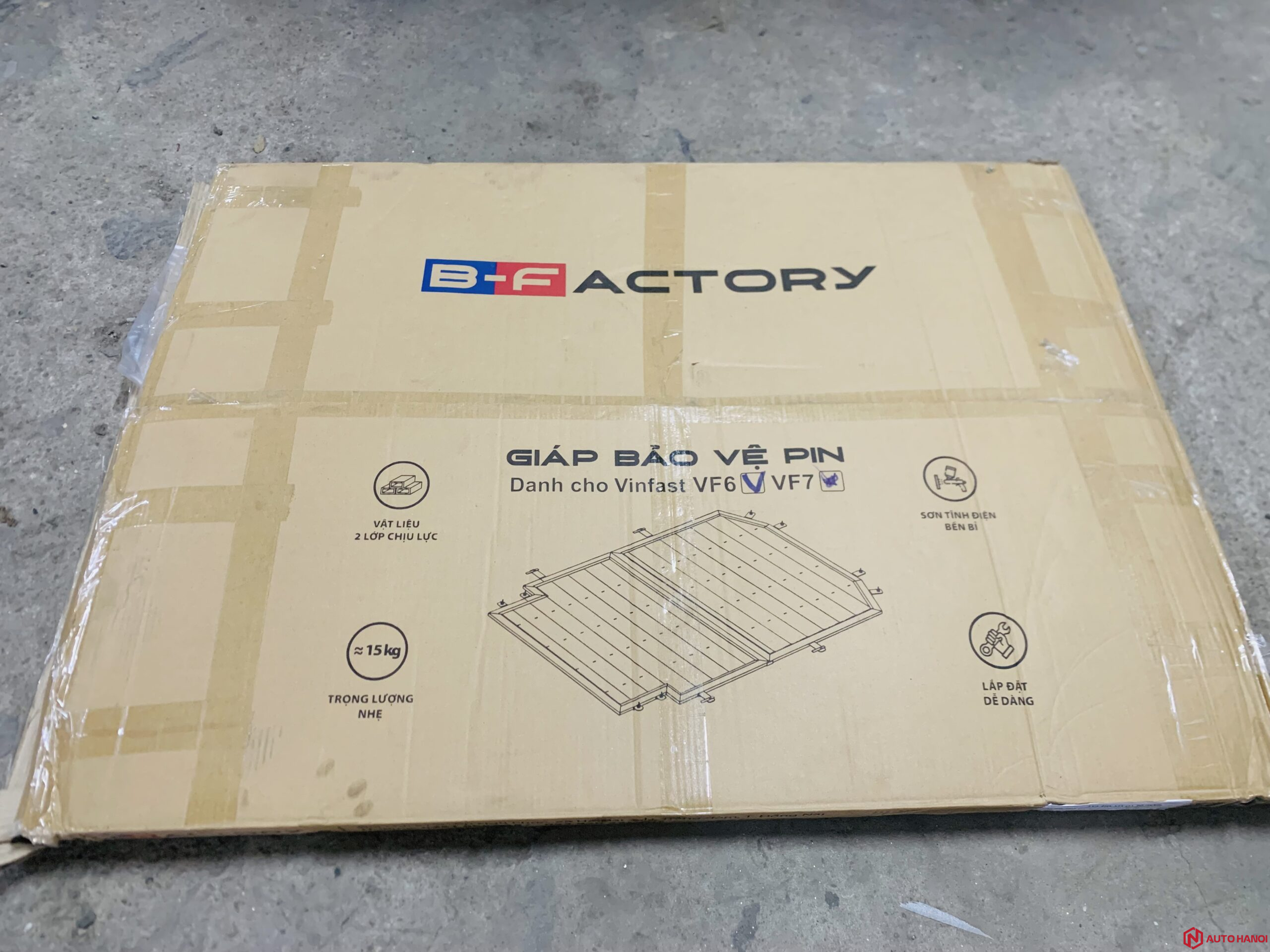 Bảo vệ Pin xe VinFast VF6 | Mẫu B-Factory | Cao cấp – Bền chắc - Ảnh 2