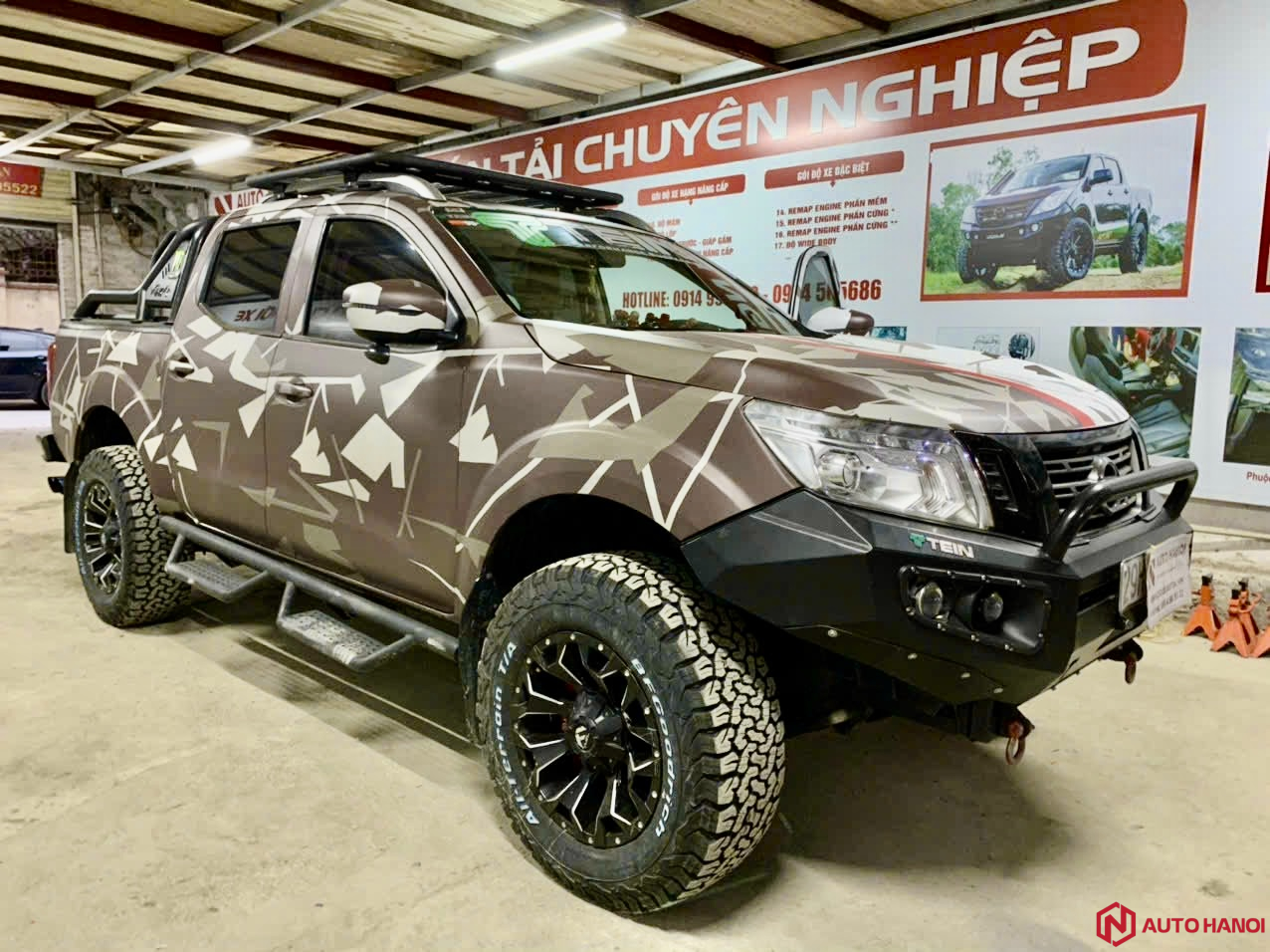 Độ xe bán tải Nissan Navara 2015 - 2021 phong cách mạnh mẽ - Ảnh 4