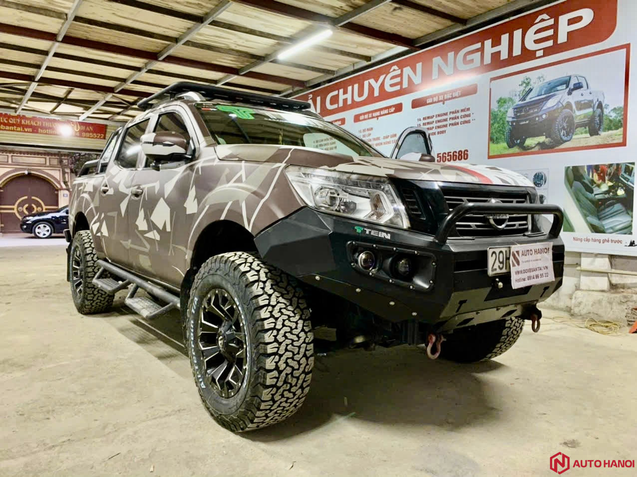 Độ xe bán tải Nissan Navara 2015 - 2021 phong cách mạnh mẽ