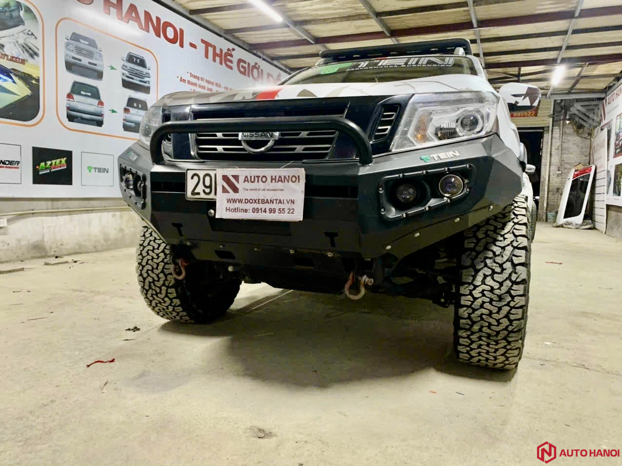 Độ xe bán tải Nissan Navara 2015 - 2021 phong cách mạnh mẽ - Ảnh 7