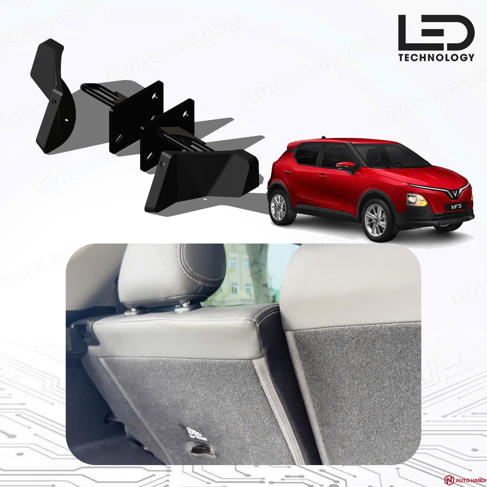 Độ Ngả Hàng Ghế Sau VinFast VF7 | Ngồi Sau Thoải Mái Hơn - Ảnh 2